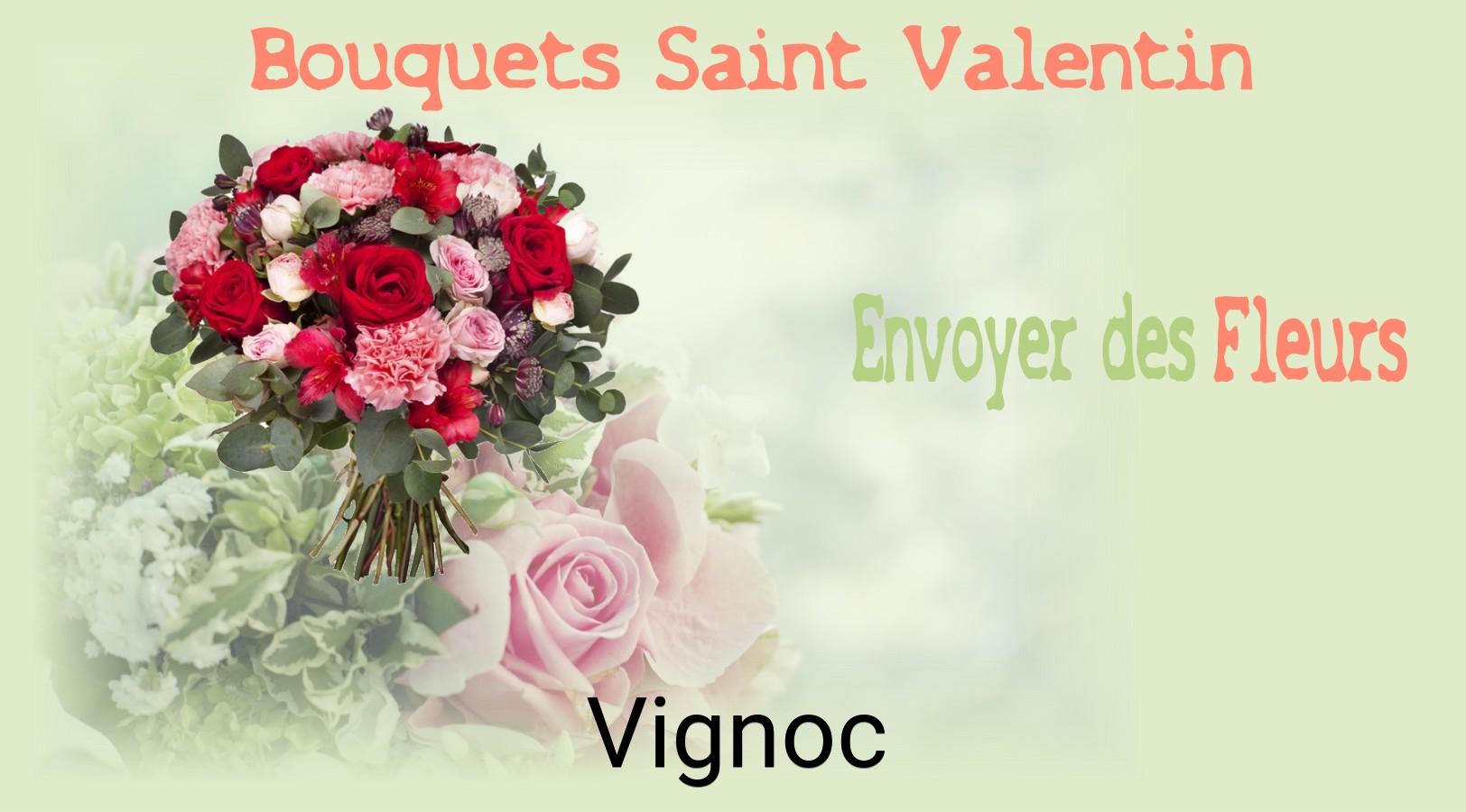 Roses de Saint-Valentin livrées à Vignoc